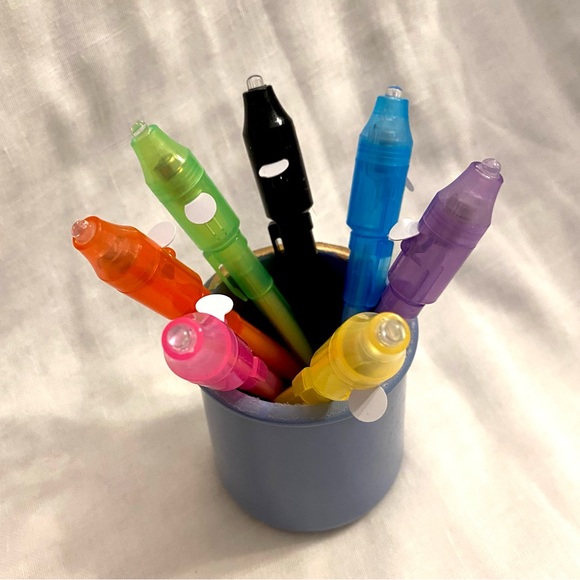 Maltaotao Other - Invisible Ink Pens Use UV Light to Reveal Secret Messages | Amaze your friends